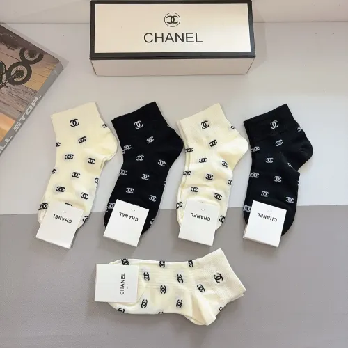 Replica Chanel Socks #1391164 $29.00 USD for Wholesale