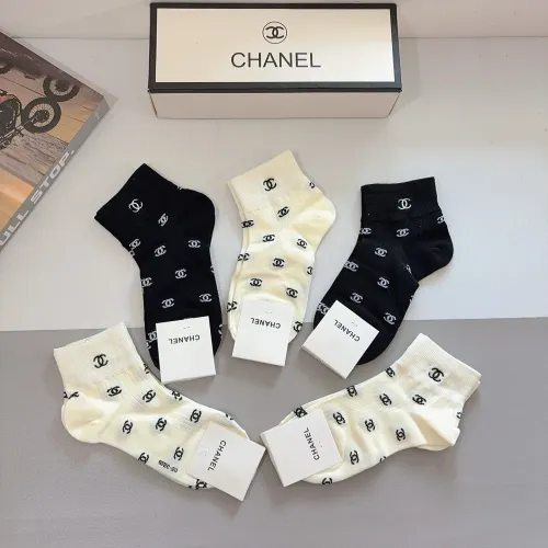 Replica Chanel Socks #1391164 $29.00 USD for Wholesale