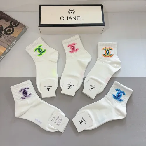 Replica Chanel Socks #1391170 $27.00 USD for Wholesale