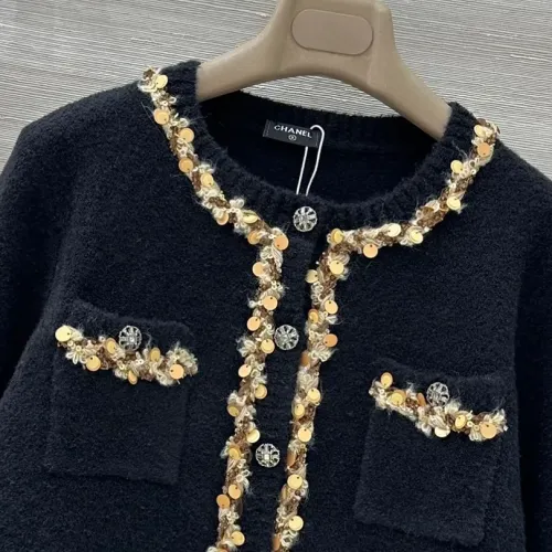 Replica Chanel Jackets Long Sleeved For Women #1391188 $130.00 USD for Wholesale