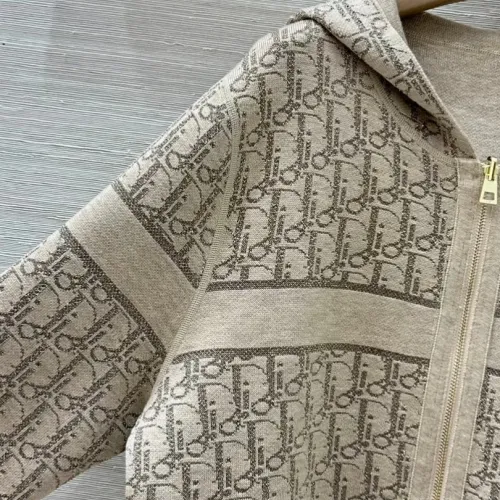 Replica Christian Dior Jackets Long Sleeved For Women #1391193 $122.00 USD for Wholesale