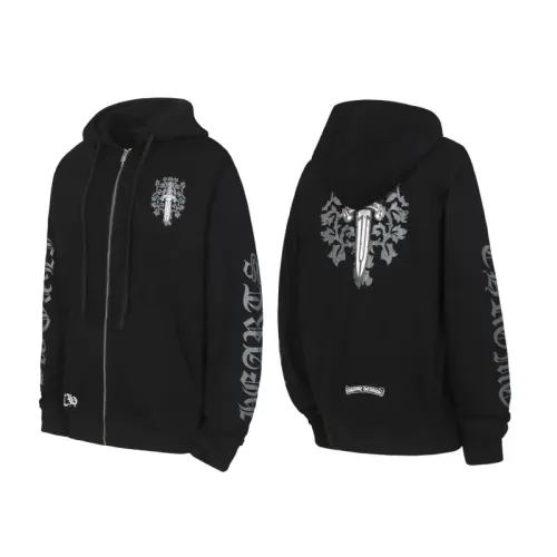 Chrome Hearts Hoodies Long Sleeved For Unisex #1391288 $68.00 USD, Wholesale Replica Chrome Hearts Hoodies