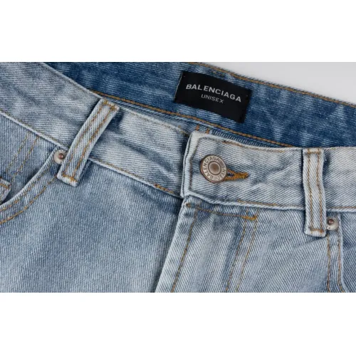 Replica Balenciaga Jeans For Unisex #1391370 $68.00 USD for Wholesale