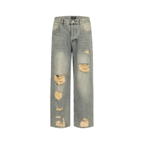 Replica Balenciaga Jeans For Unisex #1391386 $68.00 USD for Wholesale