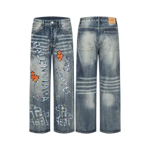 Balenciaga Jeans For Unisex #1391421 $80.00 USD, Wholesale Replica Balenciaga Jeans