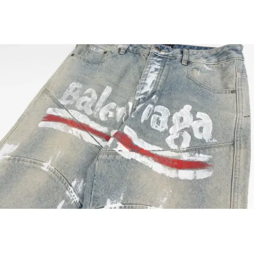 Replica Balenciaga Jeans For Unisex #1391428 $80.00 USD for Wholesale