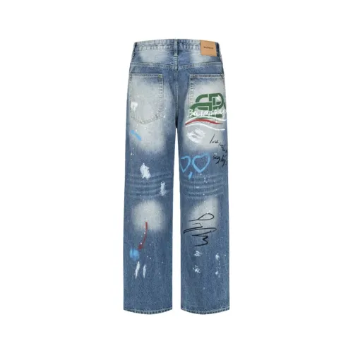Replica Balenciaga Jeans For Unisex #1391432 $80.00 USD for Wholesale