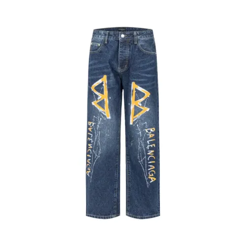 Replica Balenciaga Jeans For Unisex #1391443 $80.00 USD for Wholesale