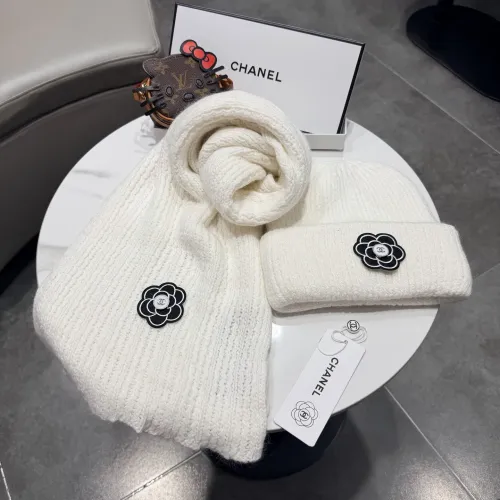 Replica Chanel Hat and Scarf Set #1391451 $64.00 USD for Wholesale