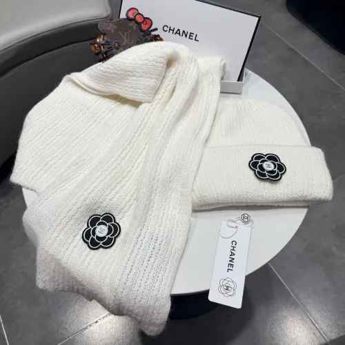 Replica Chanel Hat and Scarf Set #1391451 $64.00 USD for Wholesale