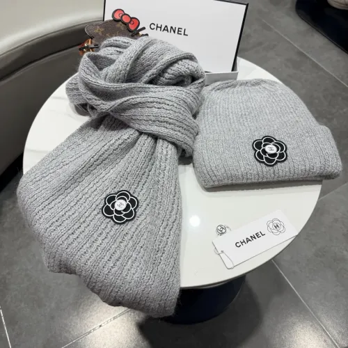 Replica Chanel Hat and Scarf Set #1391452 $64.00 USD for Wholesale