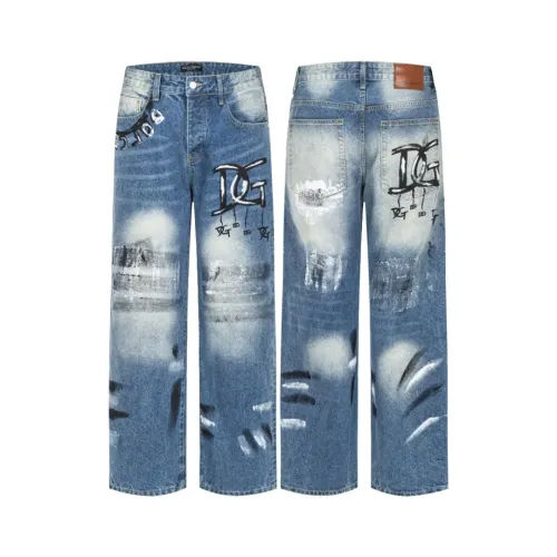 Dolce &amp; Gabbana D&amp;G Jeans For Unisex #1391455 $80.00 USD, Wholesale Replica Dolce &amp; Gabbana D&amp;G Jeans
