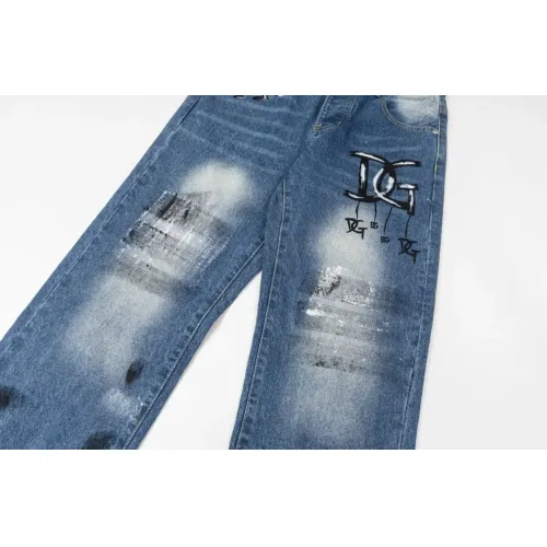 Replica Dolce & Gabbana D&G Jeans For Unisex #1391455 $80.00 USD for Wholesale