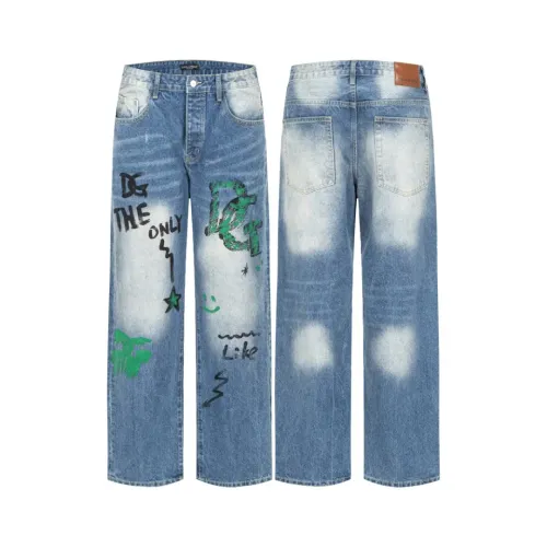Dolce &amp; Gabbana D&amp;G Jeans For Unisex #1391457 $80.00 USD, Wholesale Replica Dolce &amp; Gabbana D&amp;G Jeans