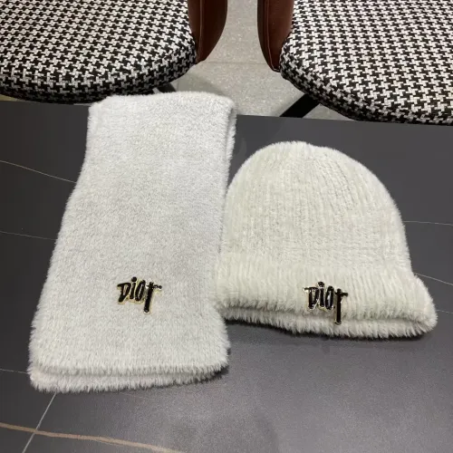 Christian Dior Hat and Scarf Set #1391459 $52.00 USD, Wholesale Replica Christian Dior Hat and Scarf and Glove Set