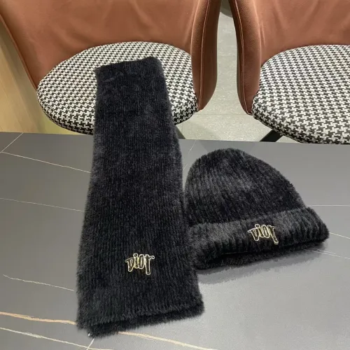 Replica Christian Dior Hat and Scarf Set #1391462 $52.00 USD for Wholesale