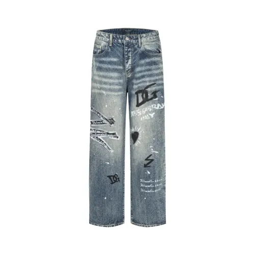 Replica Dolce & Gabbana D&G Jeans For Unisex #1391464 $80.00 USD for Wholesale