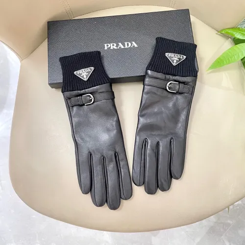 Prada Gloves For Women #1391484 $48.00 USD, Wholesale Replica Prada Gloves