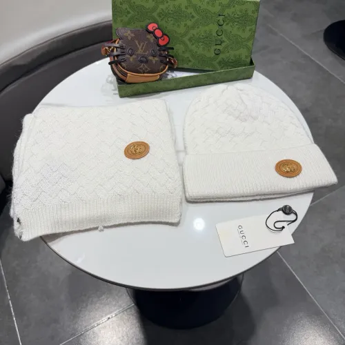 Replica Gucci Hat and Scarf Set #1391499 $64.00 USD for Wholesale