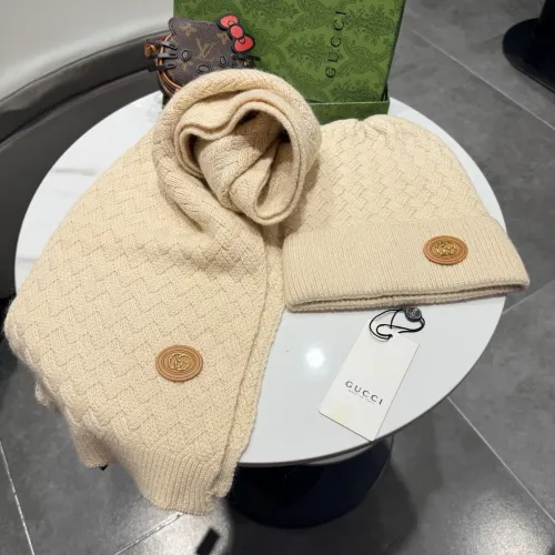 Replica Gucci Hat and Scarf Set #1391500 $64.00 USD for Wholesale