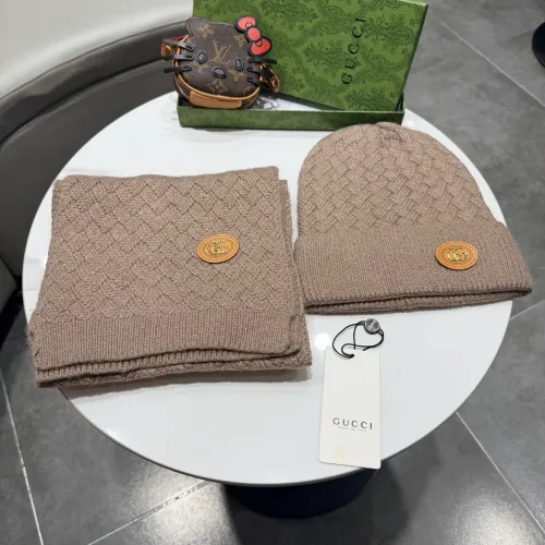 Replica Gucci Hat and Scarf Set #1391501 $64.00 USD for Wholesale