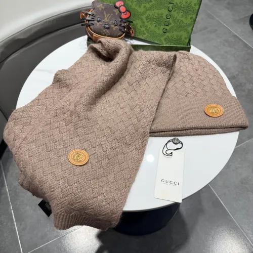 Replica Gucci Hat and Scarf Set #1391501 $64.00 USD for Wholesale