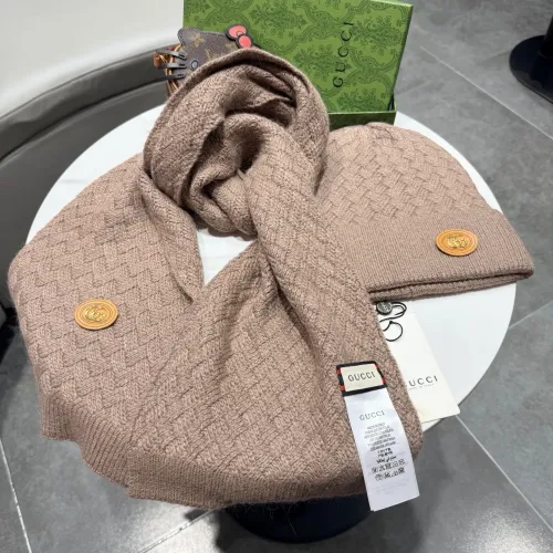 Replica Gucci Hat and Scarf Set #1391501 $64.00 USD for Wholesale