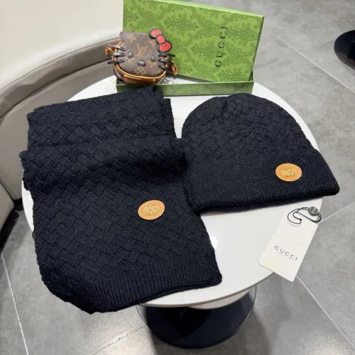 Gucci Hat and Scarf Set #1391502 $64.00 USD, Wholesale Replica Gucci Hat and Scarf and Glove Set