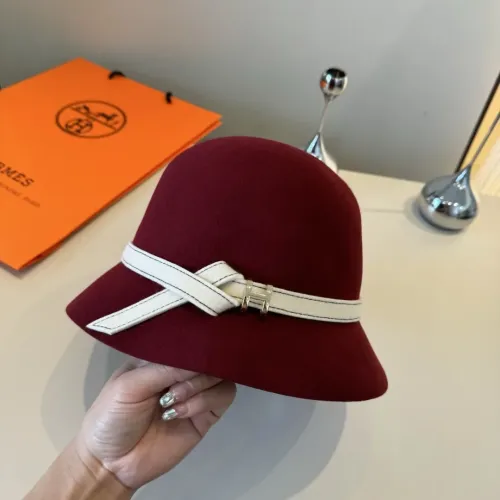 Replica Hermes Caps #1391520 $45.00 USD for Wholesale