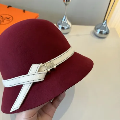 Replica Hermes Caps #1391520 $45.00 USD for Wholesale