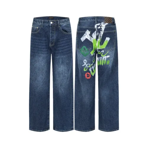 Louis Vuitton LV Jeans For Unisex #1391527 $80.00 USD, Wholesale Replica Louis Vuitton LV Jeans