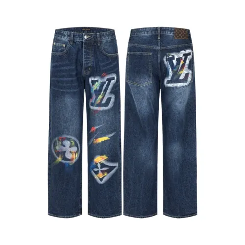 Louis Vuitton LV Jeans For Unisex #1391529 $80.00 USD, Wholesale Replica Louis Vuitton LV Jeans