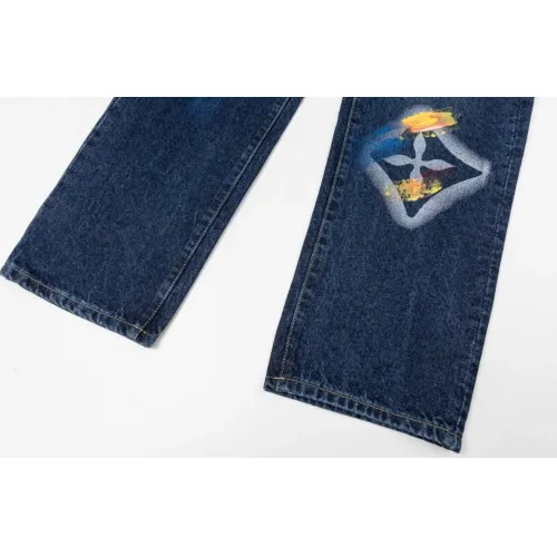 Replica Louis Vuitton LV Jeans For Unisex #1391529 $80.00 USD for Wholesale