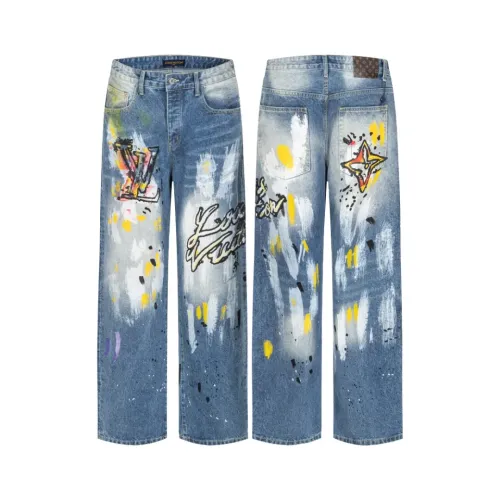 Louis Vuitton LV Jeans For Unisex #1391534 $80.00 USD, Wholesale Replica Louis Vuitton LV Jeans