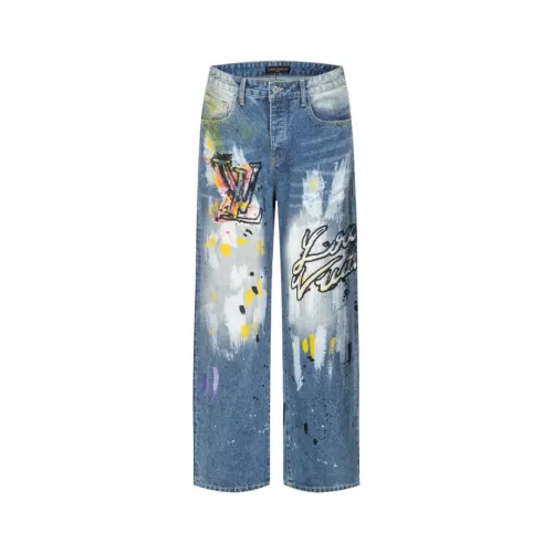 Replica Louis Vuitton LV Jeans For Unisex #1391534 $80.00 USD for Wholesale