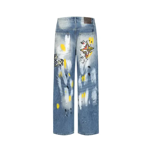 Replica Louis Vuitton LV Jeans For Unisex #1391534 $80.00 USD for Wholesale