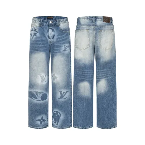 Louis Vuitton LV Jeans For Unisex #1391537 $80.00 USD, Wholesale Replica Louis Vuitton LV Jeans