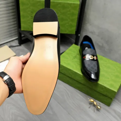 Replica Gucci Oxfords Shoes For Men #1391540 $92.00 USD for Wholesale