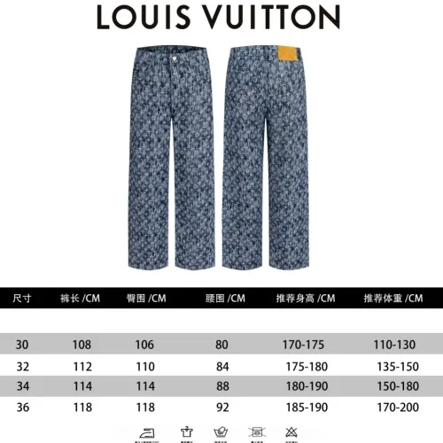 Replica Louis Vuitton LV Jeans For Unisex #1391542 $85.00 USD for Wholesale