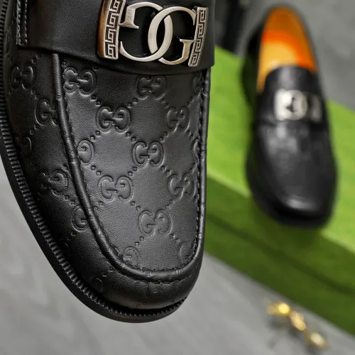 Replica Gucci Oxfords Shoes For Men #1391555 $92.00 USD for Wholesale
