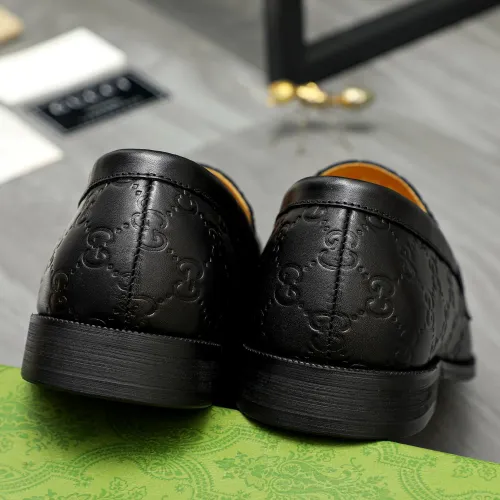 Replica Gucci Oxfords Shoes For Men #1391555 $92.00 USD for Wholesale