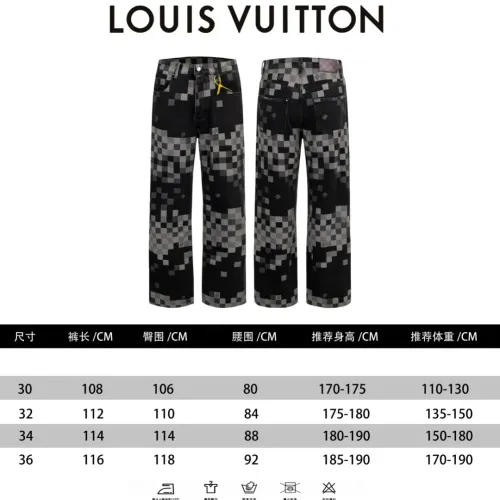 Replica Louis Vuitton LV Jeans For Unisex #1391556 $92.00 USD for Wholesale