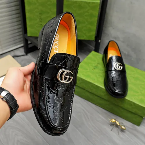 Replica Gucci Oxfords Shoes For Men #1391557 $92.00 USD for Wholesale