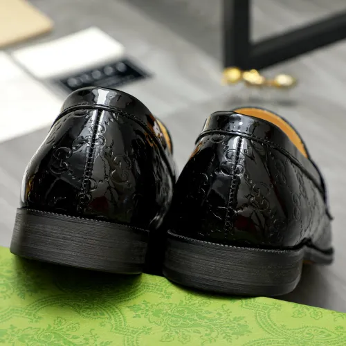 Replica Gucci Oxfords Shoes For Men #1391557 $92.00 USD for Wholesale