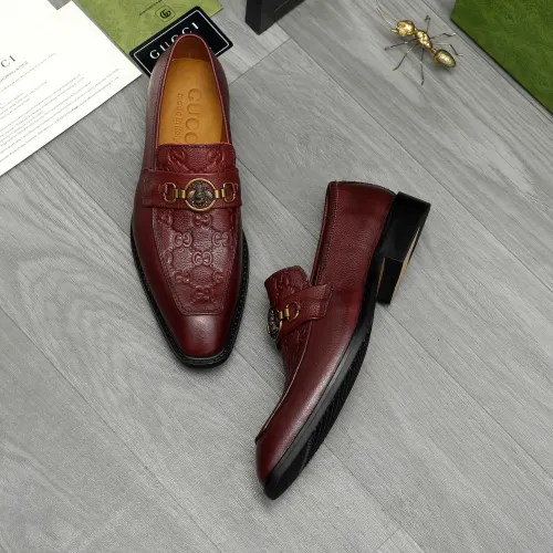 Replica Gucci Oxfords Shoes For Men #1391559 $88.00 USD for Wholesale