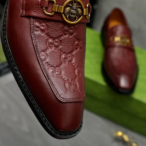Replica Gucci Oxfords Shoes For Men #1391559 $88.00 USD for Wholesale