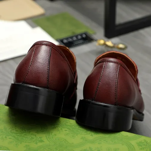 Replica Gucci Oxfords Shoes For Men #1391559 $88.00 USD for Wholesale