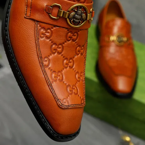 Replica Gucci Oxfords Shoes For Men #1391560 $88.00 USD for Wholesale