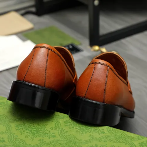 Replica Gucci Oxfords Shoes For Men #1391560 $88.00 USD for Wholesale