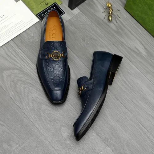 Replica Gucci Oxfords Shoes For Men #1391561 $88.00 USD for Wholesale